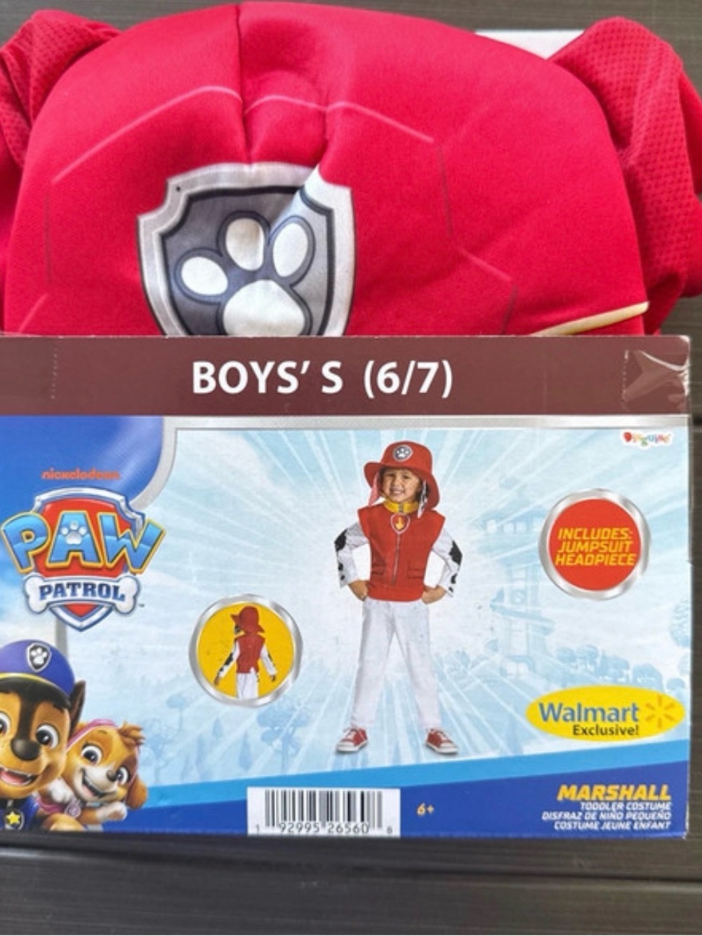 Paw patrol costume